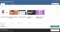 Desktop Screenshot of productdesignforums.com